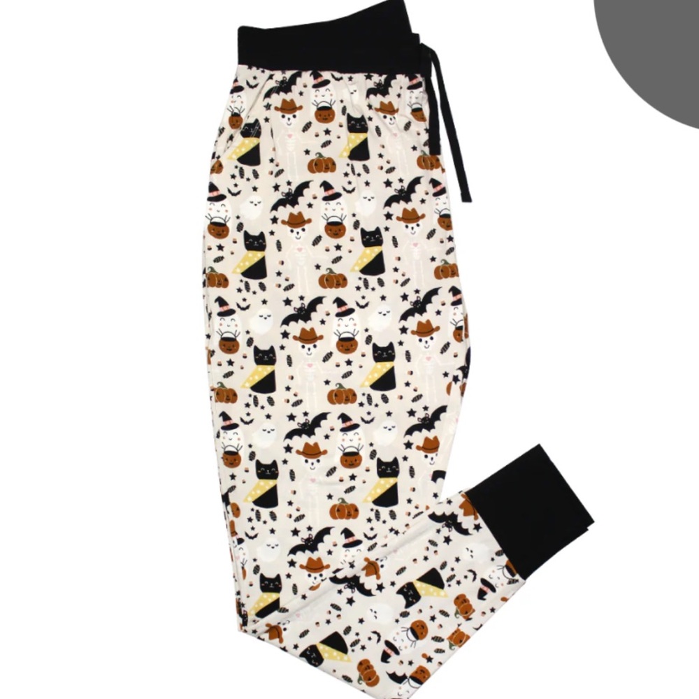 2/$50 Emerson and Friends - Spooky Cute Halloween Bamboo Women's PJ Joggers